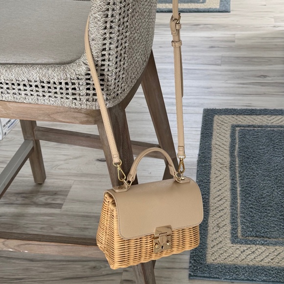 Madison West Straw Bag - Picture 9 of 9